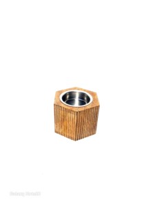 Hand-Made Wooden Incense <b>Burner</b> With Palm Tree Design Aromatic Diffuser All-Season Use - Product Image 3