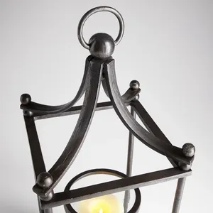 Porte-bougie en acier inoxydable de style vintage, fait à la main, écologique, pour décoration rustique de ferme, ZAHID EXPORTS - Product Image 4