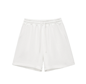Pantalones Cortos Bermuda para Hombre, Estilo Vintage, Lavado al Sol, de Algodón, Teñido con Ácido, Felpa Francesa, Resistentes al Agua, Ecológicos - Product Image 3