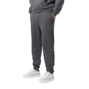 Conjunto Deportivo Minimalista para Hombre con Capucha y Pantalones de Pierna Recta, Corte Holgado, Ropa Casual de Viaje, Venta al Por Mayor, Personalizable, Dos Piezas - Product Image 5