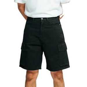 Pantalones Cortos de Mezclilla para Hombre, Personalizados, Vintage, Corte Recto, Cintura Media, Casuales de Verano, Transpirables, Ecológicos, de Alta Calidad, Resistentes a la Decoloración, Tejidos - Product Image 1