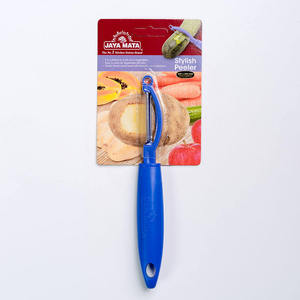 JM123 JAYA MATA Marque Éplucheur de fruits et légumes multifonction en acier inoxydable |   Outil de cuisine manuel facile à nettoyer - Product Image 4