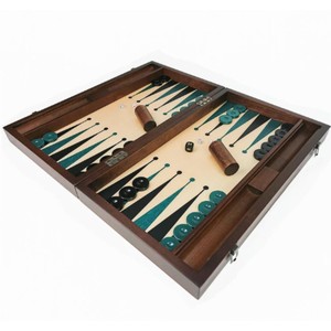 Premium Wood <b>Backgammon</b> Set Folding Large Travel <b>Board</b> Game Custom Luxury <b>Backgammon</b> Set with Dice Cups for Adults Gift <b>Board</b> - Product Image 4