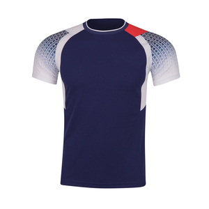Wholesale New Sublimated Tennis T <b>Shirts</b> and Shorts Sublimated <b>Polyester</b> Breathable Tennis Wear Men Badminton Uniforms with OEM - Product Image 3
