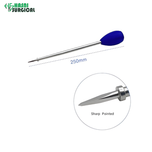Ensemble d'instruments orthopédiques en acier inoxydable : Aiguille manuelle à ouverture, pointe conique élastique pour os et ongles, ouvre-orteils pointu - Product Image 1