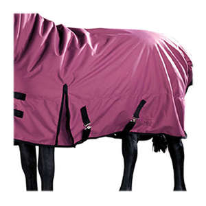 Couverture pour cheval en coton respirant et imperméable de haute qualité avec doublure en polaire chaude pour la protection du cheval et fermetures à boucles réglables - Product Image 3