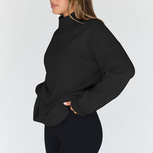 Sweat-shirt pour femme de haute qualité, design tendance, taille personnalisée, meilleur fabricant de vêtements de marque, sweat-shirts pull-over pour femmes - Product Image 4