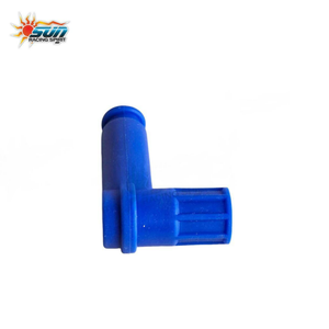 SUN RACING - Tapón de bujía universal con resistencia 90, tapón de baquelita azul, fabricado en Taiwán, piezas de encendido para motocicleta - Product Image 3