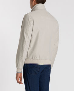 Chaqueta de invierno con detalle de puños acanalados, chaquetas bomber para hombre, cómodas para uso diario, chaquetas bomber personalizadas para hombre al por mayor - Product Image 2