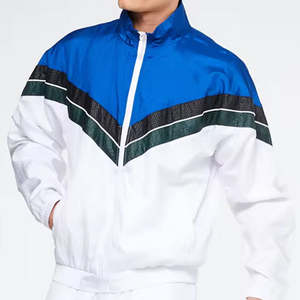 Ensemble d'extérieur pour homme, coupe-vent léger en polaire polyester respirant et imperméable, imprimé avec logo personnalisé, style streetwear hiver - Product Image 3