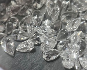 Diamantes de laboratorio de lujo con corte de pera de 3.50 x 2.50 mm DEF/VVS2-VS1, tamaño elegante |   Diamante Suelto Cultivado en Laboratorio |   Diamante con Corte Elegante - Product Image 1