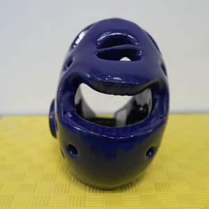 อุปกรณ์ป้องกันศีรษะเทควันโด หนังวัวแท้ ปรับแต่งได้ เป็นมิตรกับสิ่งแวดล้อม ระบายอากาศได้ดี สำหรับการฝึกศิลปะการต่อสู้ พร้อมสัมผัสภายในที่นุ่มนวล - Product Image 5