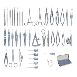 Kit de Instrumentos Profesionales para Cirugía de Cataratas, Herramientas Quirúrgicas Oftálmicas de Acero Inoxidable para Procedimientos de Cirugía Ocular - Product Image 5
