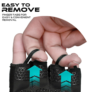 Guantes de CrossFit Multiusos con Acolchado para Protección Individual de los Dedos y la Palma, para Cualquier Nivel de Atleta, Personalizables - Product Image 4