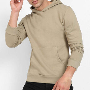 เสื้อฮู้ดดี้ผู้ชายสีดำล้วน ขนาดสั่งทำได้ ราคาสมเหตุสมผล บริการ OEM/ODM เนื้อผ้าฝ้ายนุ่ม ดีไซน์โดดเด่น - Product Image 5