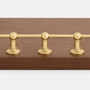 Support d'étagère en laiton finition or, durable, pour intérieur et extérieur, style vintage et moderne, décoration intérieure – Meilleures ventes - Product Image 1