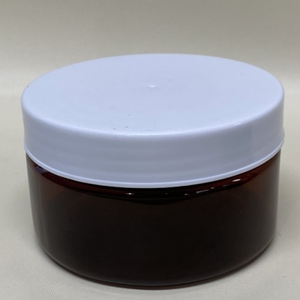 250ml 89mm 36g Short Brown PET Cylinder <b>Plastic</b> <b>Jar</b> for Skin Care OEM Service Accepted Facial Cream Body Butter Snack Candy - Product Image 6