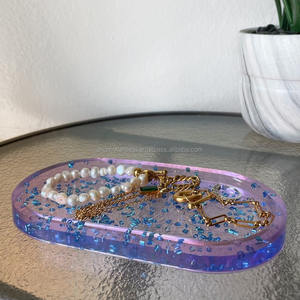 <b>Resin</b> Jewelry Tray | Handmade Epoxy Display Tray - Product Image 1