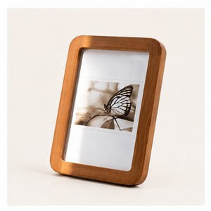 Marco de Fotos de Madera Maciza al por Mayor, Marco de Fotos Ecológico con Esquinas Redondeadas para Mesa y Decoración del Hogar, Precio Competitivo - Product Image 5