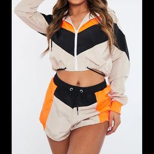 Conjunto de 2 Piezas para Hombre: Chaqueta Larga con Capucha y Cremallera, Estilo Acid Wash, para Invierno, y Pantalones Cortos, con Logotipo Personalizado, Impermeable, de Secado Rápido, Modelo Tulip - Product Image 1