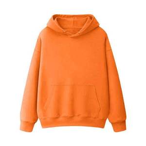 Vente en gros de sweats à capuche pour hommes à bordure côtelée avec étiquettes personnalisées au col pour les détaillants de streetwear aux États-Unis - Product Image 4