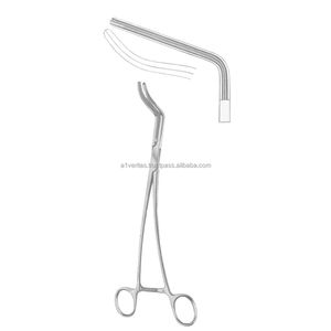 2026 Customized A-1 VERITAS DeBakey 27 cm Aortic Clamps Cardiovascular Atrauma Stainless Steel Tools | needle holder - Product Image 1