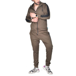 Survêtement de sport personnalisé pour hommes et femmes, ensemble 2 pièces, sweat-shirts zippés avec poches, survêtement de jogging pour hommes - Product Image 3