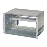 RDEKONO Hochwertige Maßgefertigte Extrudierte Aluminium Sandgestrahlte Steuerungsbox Computer-Server-Gehäuse 3U 6U 19 Zoll Rackmount-Chassis