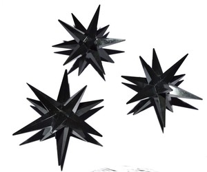 หินอาเกตแกะสลักรูปดาว12จุดสีเขียวสไตล์ฮวงจุ้ยพร้อมมาสคอตแกะสลัก - Product Image 4