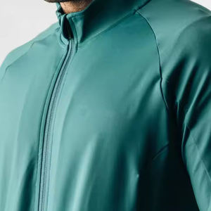 Custom <b>Men's</b> Slim Fit Training Jacket Breathable Quick Dry Gym Fitness Tracksuit Full Zip Sportswear Running Athletic <b>Coat</b> - Product Image 4