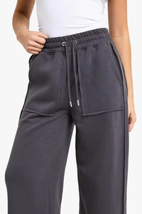 Pantalones Anchos de Estilo Vintage, Pantalones de Lona de Algodón Ecológicos, Cintura Alta, Corte Holgado, Largos, Casuales, para Invierno - Product Image 6