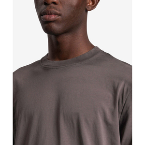 T-shirt pour homme de haute qualité 100% coton, design personnalisé, double couche, manches longues, coupe ample et logo imprimé - Product Image 5