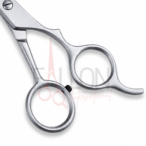Thinning Scissors Stainless Steel 440C 30 Teeth Blunt Tip <b>Long</b> <b>Handle</b> Right Handed Hair Cutting <b>Shears</b> - Product Image 4