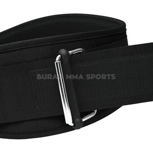 Cinturón de Levantamiento de Pesas para Entrenamiento en Gimnasio, Cinturón de Soporte de Fuerza con Logotipo Personalizado, Tamaño y Color por BURAQ MMA SPORTS - Product Image 4