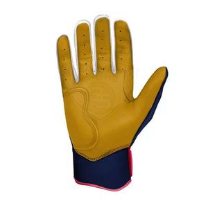 Guantes de bateo de puño corto ligeros hechos en fábrica, guantes de bateo de puño corto profesionales hechos en Pakistán - Product Image 3