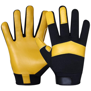 ถุงมือทำงานอุตสาหกรรมแฟชั่นสั่งทำพิเศษ ถุงมือหนังนิรภัยสำหรับทำงาน พร้อมดีไซน์และขนาดตามสั่ง - Product Image 1