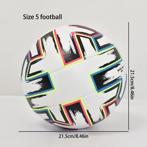 Ballon de football taille 4 et taille 5 pour hommes et étudiants, idéal pour l'entraînement, qualité supérieure, vente en gros, ballon thermique - Offre spéciale - Product Image 3