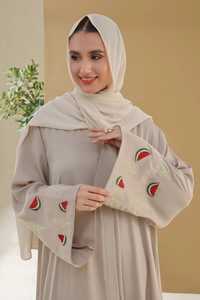 Wholesale Luxury Diamond Open Button <b>Abaya</b> Dress Turkey Modest Dubai EID Robe for Women Casual Style Luxury Kimono for Muslims - Product Image 2