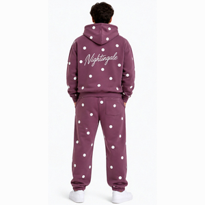 Conjunto Deportivo de Hombre de Alta Calidad, Sudadera con Capucha y Pantalones Deportivos, Estilo Urbano, Sudadera con Capucha Extra Grande Personalizada para Hombre - Product Image 4