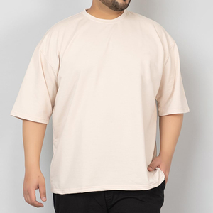 Camiseta de algodón 100% con estampado frontal para hombres grandes y altos, tallas 4XL-6XL, negra, cuello redondo, manga corta, ecológica y transpirable. - Product Image 6