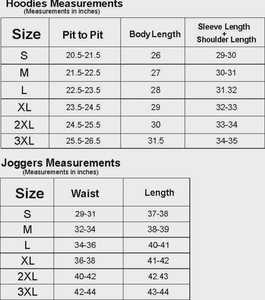 Unisex Tracksuit Hooded Full Sleeve Regular Fit Casual Wear Solid Color Breathable Polyester/Cotton Winter Style Elastic Waist - Product Image 6