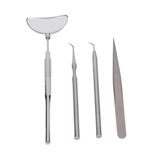 Professional Stainless Steel Eyelash Extension Tweezers Set with Mirror Custom Logo Lightweight Precision <b>Lash</b> Applicator <b>Kit</b> - Product Image 1