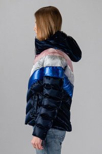 Chaqueta Premium Acolchada para Mujer, Ropa Casual Personalizada para Invierno, Abrigo Cortavientos con Cierre de Cremallera y Bolsillos Laterales - Product Image 5