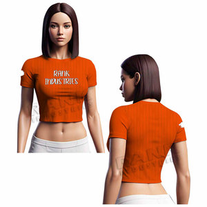 Service OEM, vente en gros et marque privée de t-shirts crop top pour femmes - Product Image 4