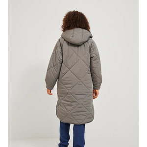 Chaqueta Acolchada Oversize para Mujer, Estilo Urbano, Ropa de Invierno, Chaqueta Casual Cálida con Logotipo Personalizado, Chaqueta Acolchada con Relleno, OEM - Product Image 6