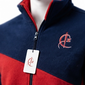 <b>Hooded</b> <b>Fleece</b> <b>Jacket</b> Warm Soft <b>Fleece</b> Fabric Lightweight Construction Full Zip Front Adjustable Hood Outdoor Winter Clothing OEM - Product Image 5