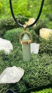 Colgante de aventurina verde en forma de lápiz para decoración del hogar, regalo y manualidades, precios al por mayor - Product Image 3