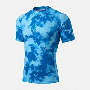 เสื้อว่ายน้ำ UPF 50+ แห้งเร็ว ป้องกันแสงแดด แขนสั้น ผู้จำหน่ายชุดว่ายน้ำ - Product Image 5