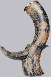 Artisanat artisanal en corne de buffle naturelle sculptée, de forme ronde, imitation antique, respectueux de l'environnement, pour la décoration de la maison - Product Image 6