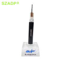 Cable de Fibra Óptica Monomodo GYDTA-96B1/144B1 con Tubo Suelto, Armadura de Aluminio y Cubierta de PE Negra para Redes de Ductos Exteriores